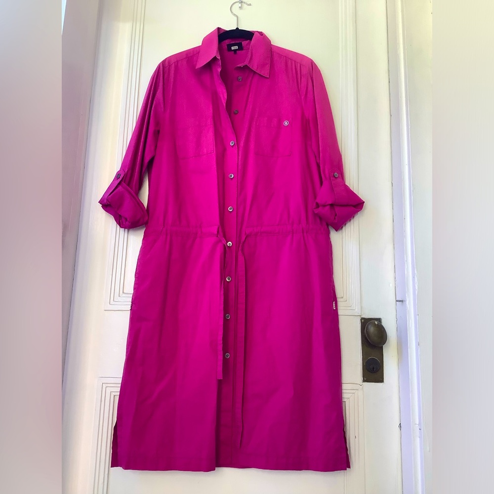 Pink Cotten Sonia Bogner Day Dress
